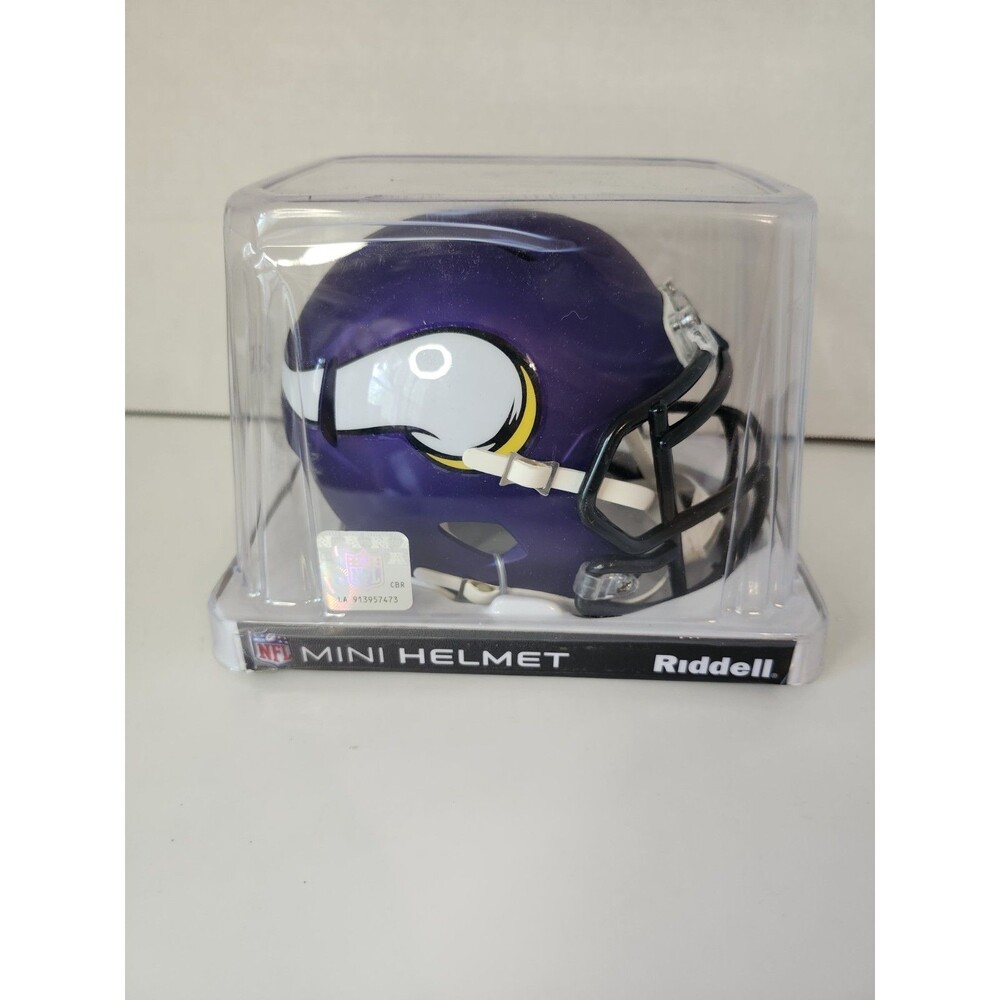 Minnesota Vikings Speed Mini Helmet Riddell NFL Licensed Brand New!